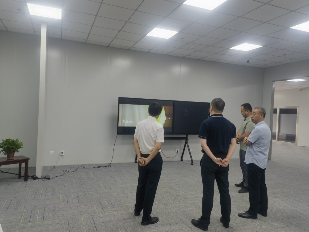 2025年6月13日自贸委胡主任带石家庄海关人员参观